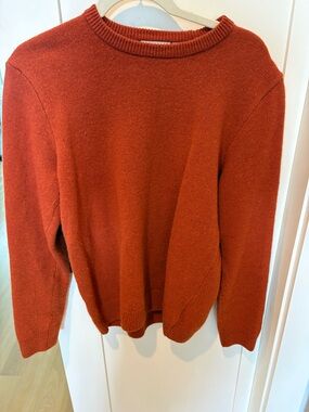 Carhartt Men's Crewneck medium Sweater in Rust perfect